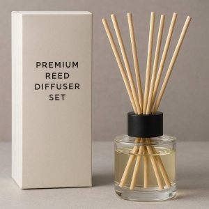 1 Premium Reed Diffuser Set with Natural Rattan Sticks Large