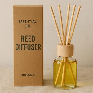 19 Natural Essential Oil Reed Diffuser Set with Bamboo Reeds Organic